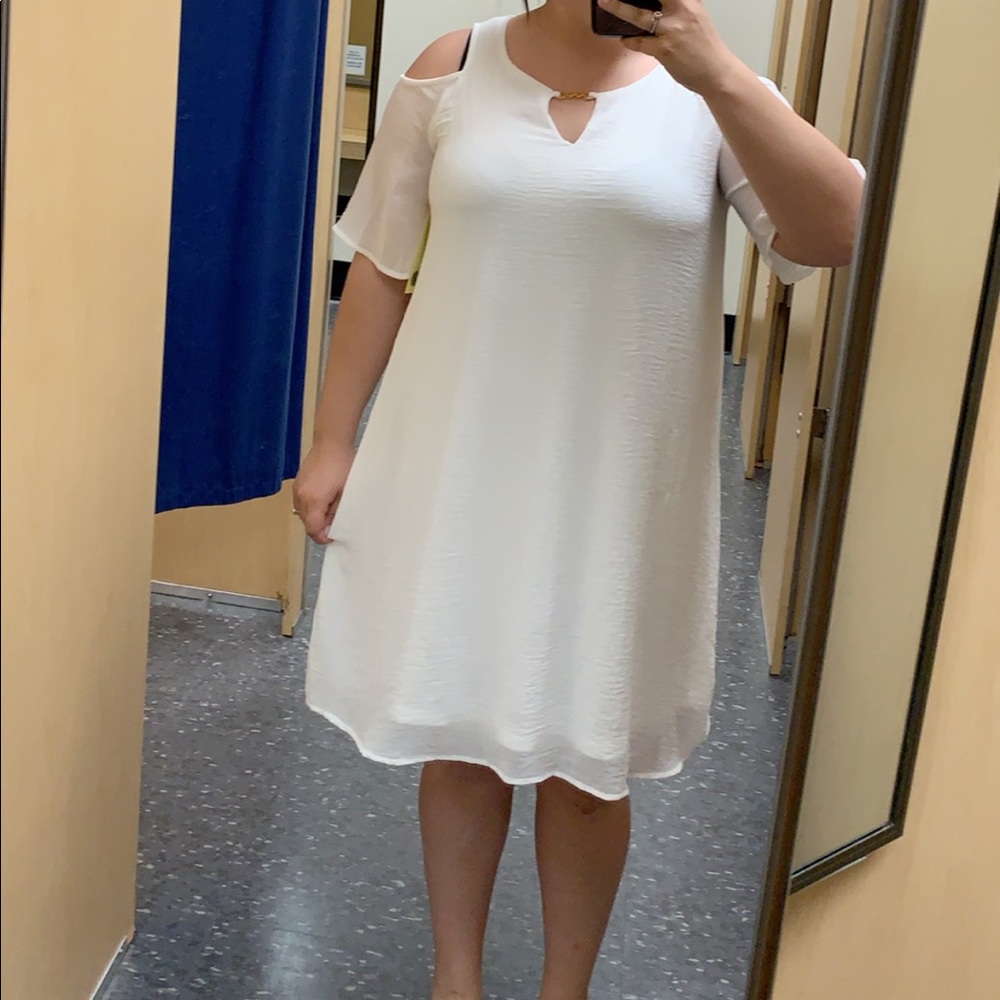 White dress